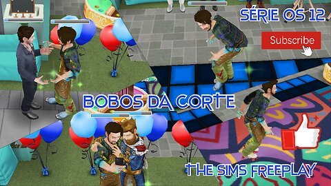 SÉRIE OS 12 BOBO DA CORTE NIVER DE NICK THE SIMS FREEPLAY