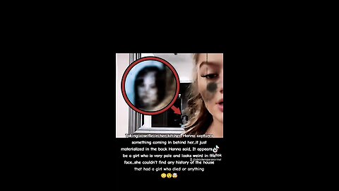 Ghost captured in selfie