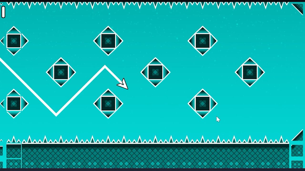 Geometry Dash ripoff (level 5) 100% completed | PhoenixGamePlay