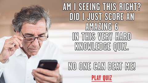 Are you smart enough to beat him?