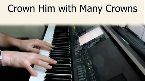 Easter Sunday Hymns - piano instrumental compilation with lyrics