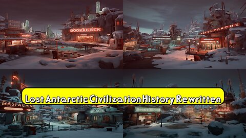 Lost Antarctic Civilization? History Rewritten! #Antarctica #LostCity #AncientCivilization