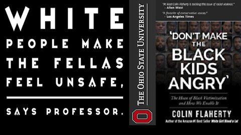 Colin Flaherty: Fellas Feel Unsafe In White Neighborhoods - The Ohio State University Study