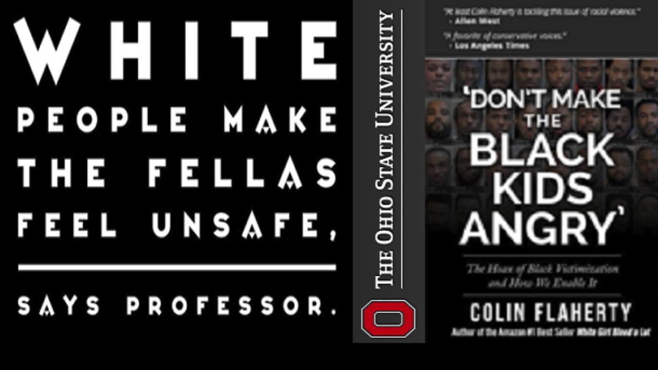 Colin Flaherty: Fellas Feel Unsafe In White Neighborhoods - The Ohio State University Study