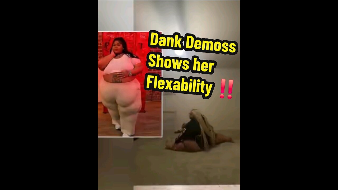 #DankDemoss is going viral again after showing off her flexibility