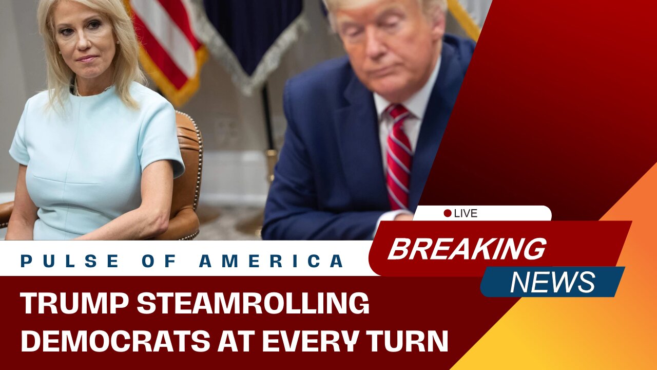 Kellyanne Conway: Trump STEAMROLLING Democrats at every turn