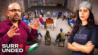 Debating Resistance: 20 Protesters vs 1 Palestinian (ft. Ahmed Fouad Alkhatib) | Surrounded
