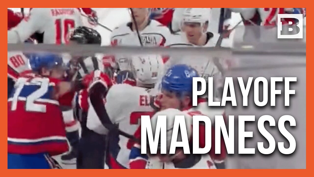 Hockey Chaos: Bench Brawl Erupts in Capitals vs. Canadiens Playoff Game