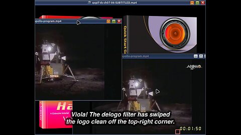 Chapter 7 of book ‘Quick Start Guide to FFmpeg’ — Remove station/channel logo from video