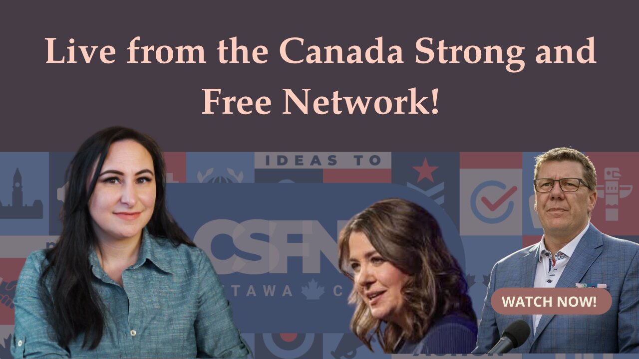 Live at the Canada Strong and Free Network!