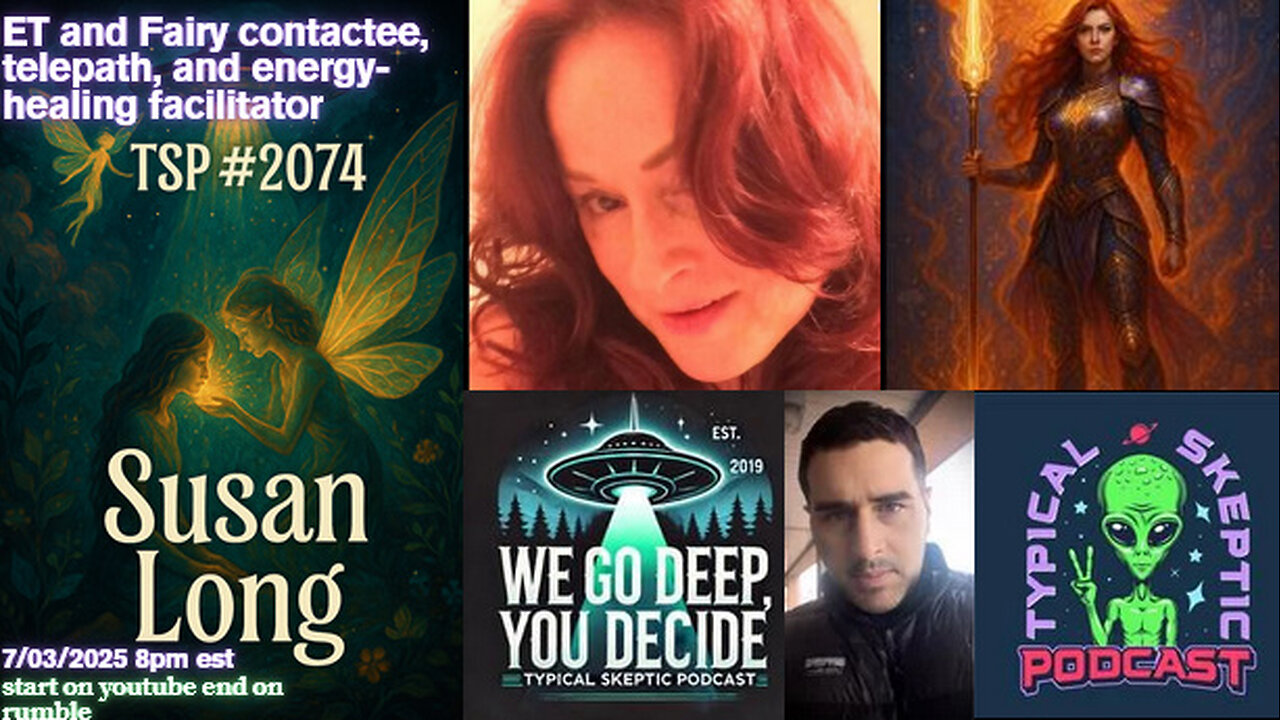 ET & FAIRY CONTACT, TELEPATH, ENERGY HEALING FACILITATOR - SUSAN LONG - TSP # 2074