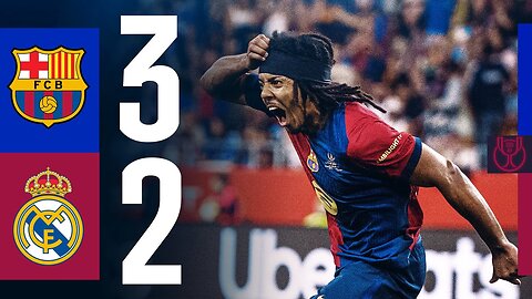 HIGHLIGHTS | FC BARCELONA 3 vs 2 REAL MADRID | EL CLÁSICO | COPA DEL REY FINAL 24/25 | CHAMPIONS!🔵
