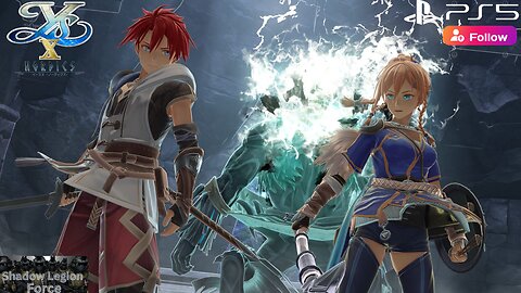 Shadow Plays:Ys X: Nordics: Playthrough Gameplay Pt 3: Shield Brother Trail