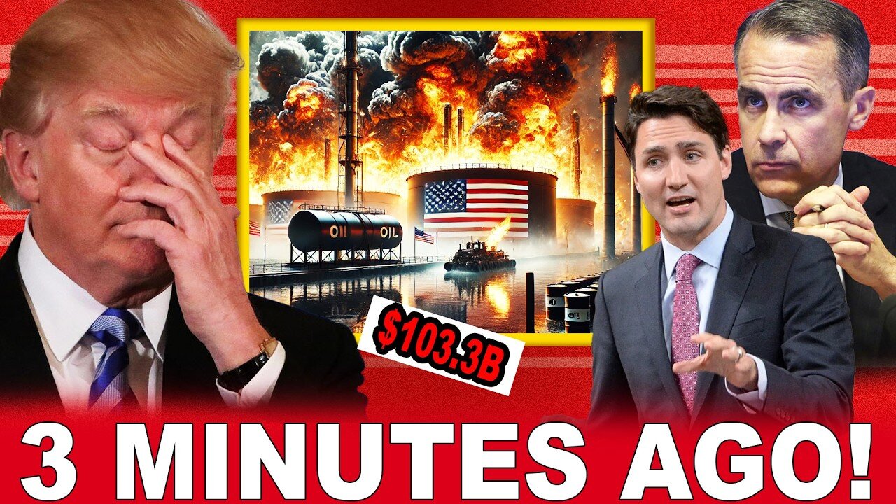 Canada SHUTS DOWN $103.3B Oil Supply to U.S |Trump has MELTDOWN in Oval Office as OiL MARKETS SURGED