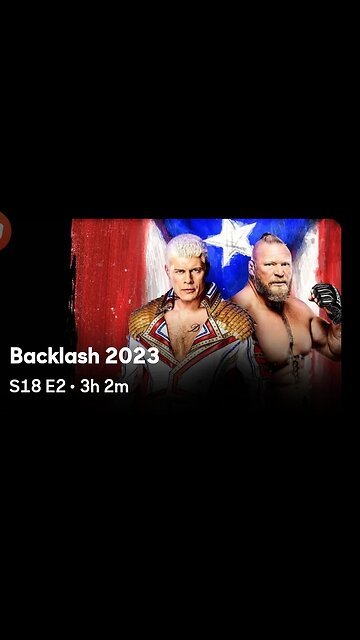 WWE Backlash