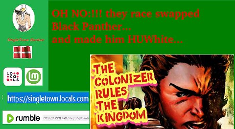 OH NOOOO Black Panther is now HUwhite...