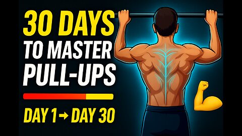 Master the Pull-Up in Just 30 Days | Full Beginner Guide 💪