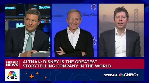 Disney CEO on $1 billion investment in OpenAI: 'This is a good investment for the company'