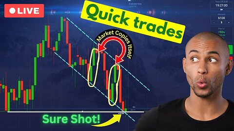 How to control emotions? (Market made me mad!) + Live Trading Binary options in OTC