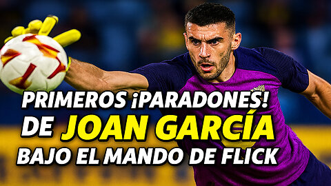 ¡PRIMER ENTRENAMIENTO DE JOAN GARCIA CON FLICK EN EL BARÇA 🧤🔴🔵