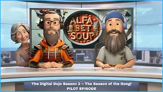 The Digital Dojo Season 2 ~ The Season of the Gong! Pilot Episode w/ Biscuits & D Booma San | Tues. Jan. 20th, 2026