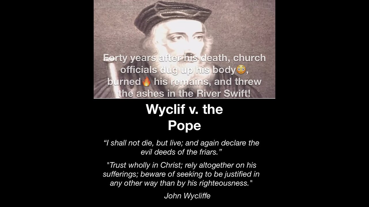 Wyclif v. the Pope
