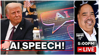 PRESIDENT TRUMP MAKES SPEECH ABOUT AI