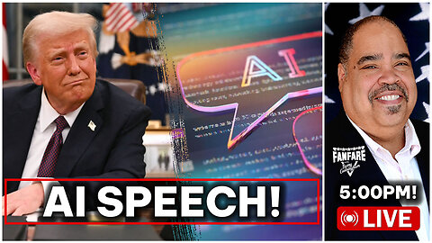 PRESIDENT TRUMP MAKES SPEECH ABOUT AI