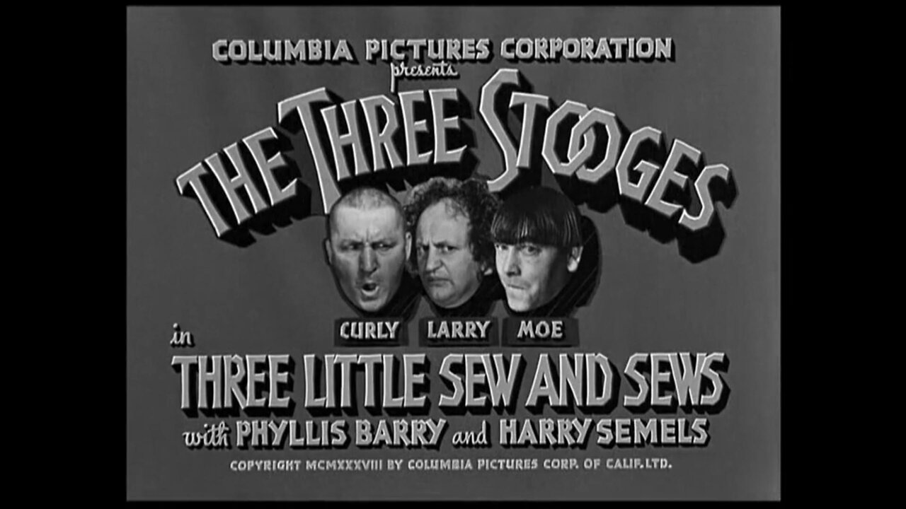 The Three Stooges - "Three Little Sew and Sews"