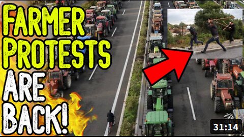 BREAKING: THE FARMER PROTESTS ARE BACK! - Farmers Fight Back As Supply Chain Targeted!