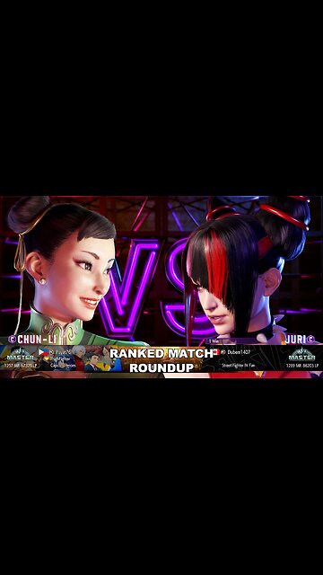 Kuya Kalbo SF6 Ranked Match Roundup. Chun Li Master Rank [Hori Fight Stick]