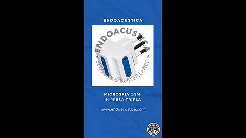 Microspia GSM in Presa Tripla | Endoacustica