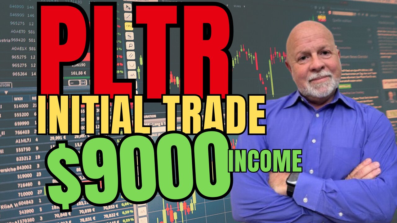 MAKING $9000 WITH PLTR INITIAL TRADE
