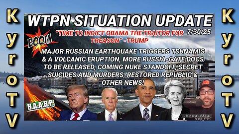 Situation Update - July 30, 2025 (edited version) (Swedish subtitles)