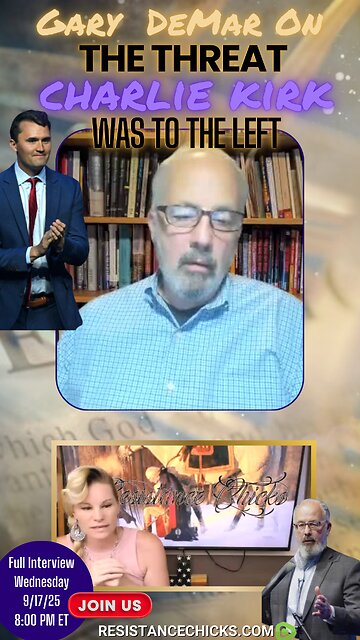 The Threat That Charlie Kirk Was To The Left... Gary DeMar Shares His Thoughts!