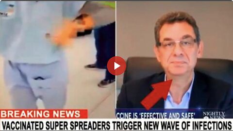 These people can't be human. Alien Vaccine? Check out the movement of this dudes neck area!