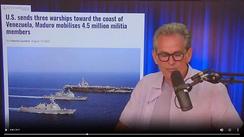 3 US warships headed to the Venezuelan coast; 4.5 mil Maduro troops mobilized