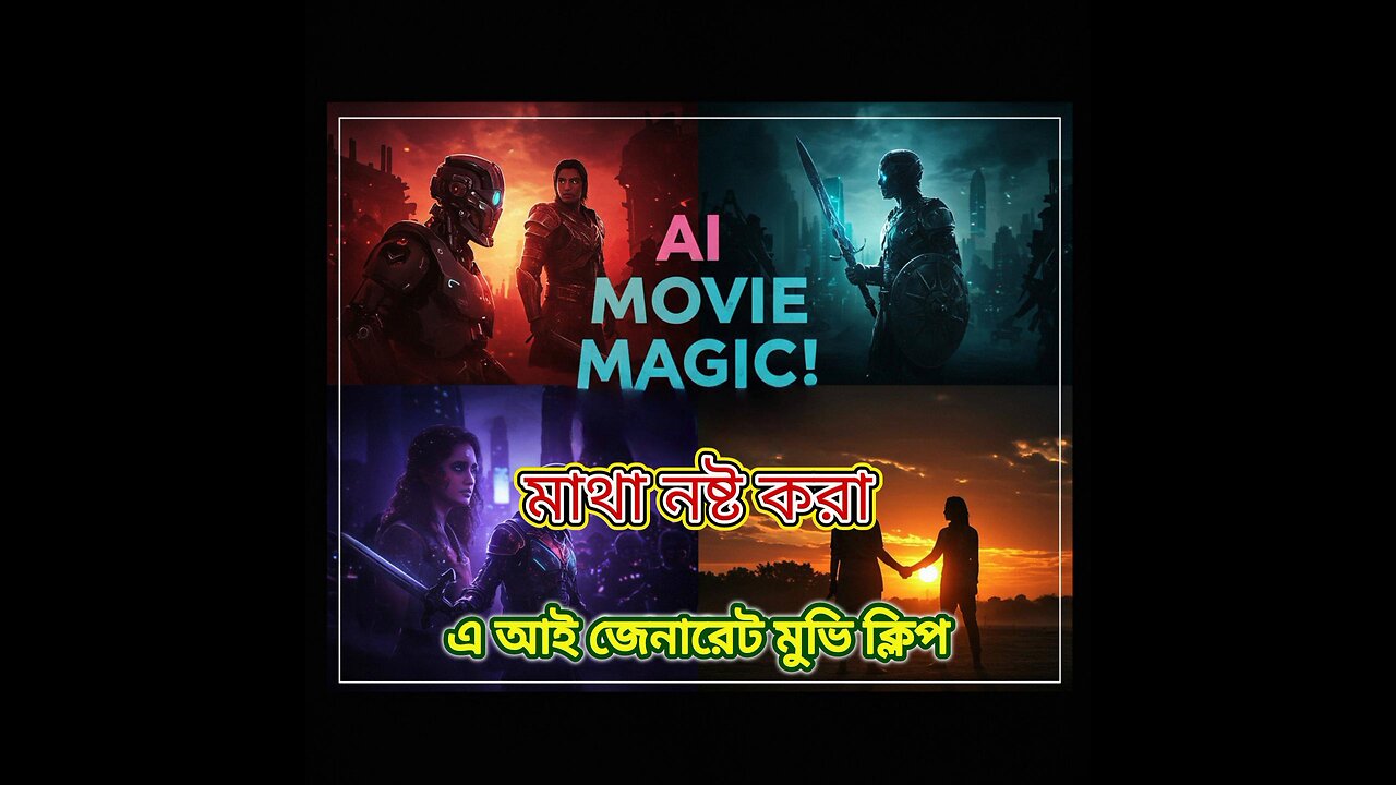 Google Veo3 কারিশমার এক ঝলক।