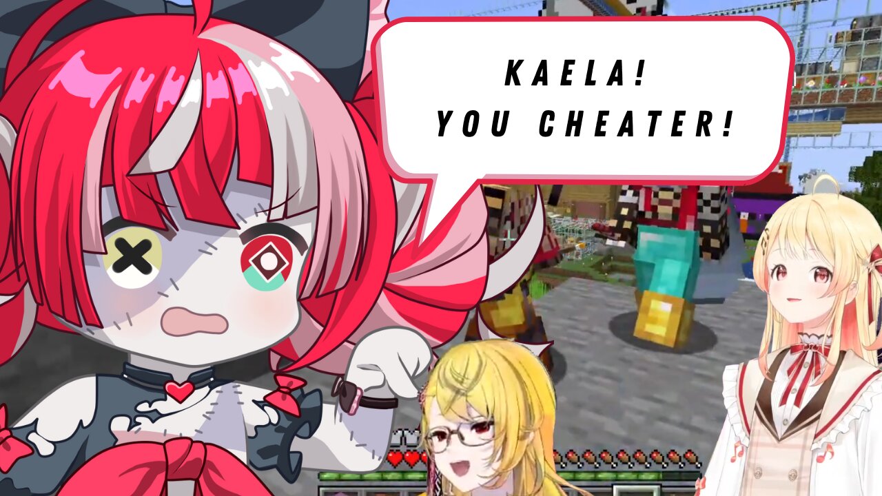 Kanade causes a lovers quarrel between Kaela and Ollie 【Hololive】