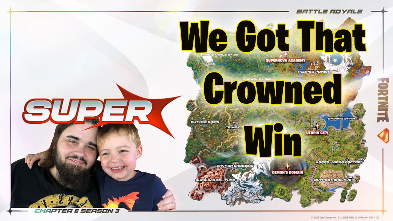 We Got That Crowed Win! in Fortnite C6S3 (Full Game)