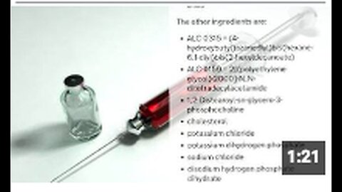 "Covid-19 Vaccine Ingredient Used in Lethal Death Row Injections"