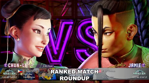 Kuya Kalbo SF6 Ranked Match Roundup. Chun Li Master Rank [Hori Fight Stick]