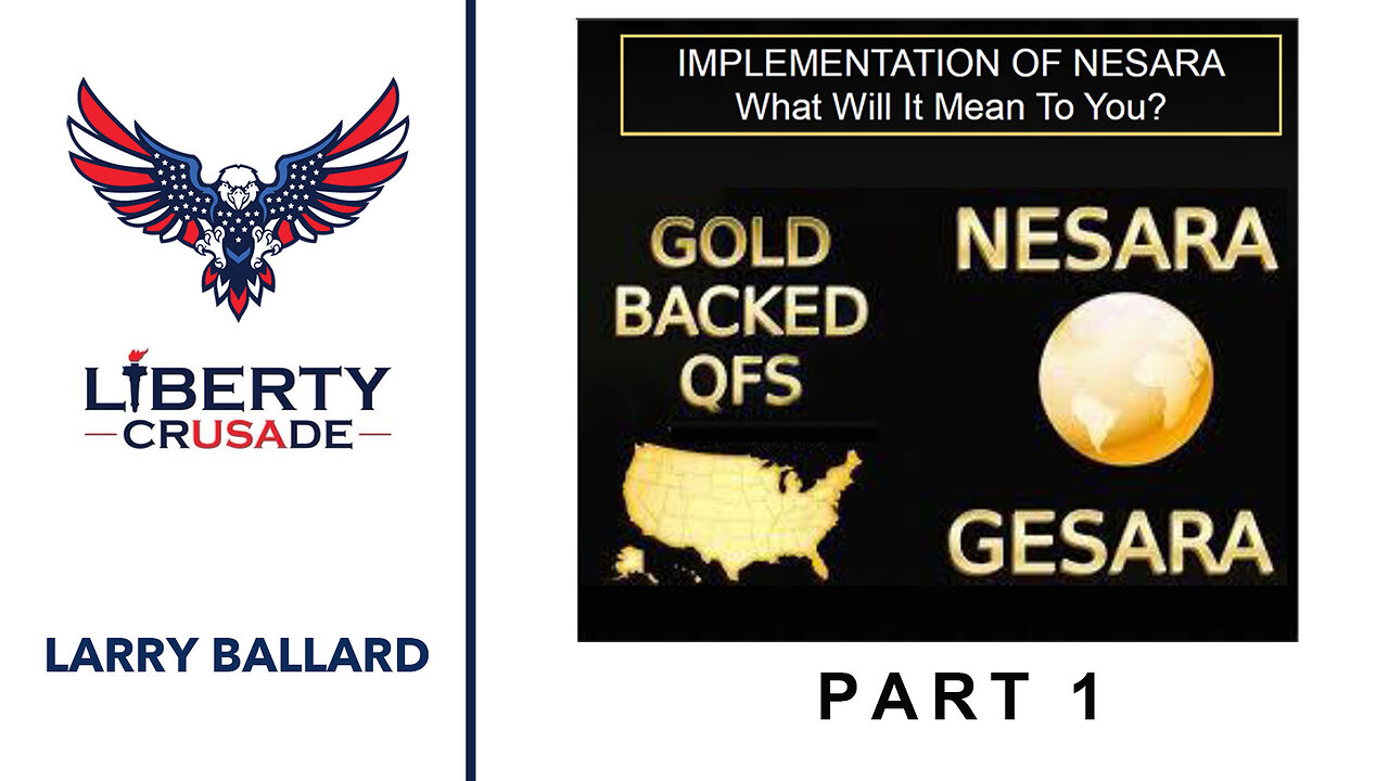 Implementation of NESARA Part 1