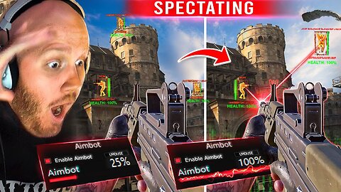 SPECTATING 25% AIMBOT VS 100% AIMBOT IN VERDANSK