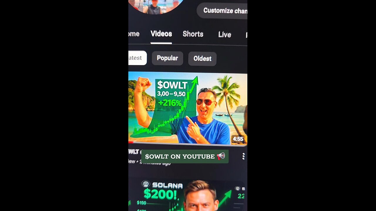 $OWLT ON YOUTUBE 📢