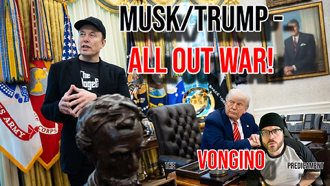 BRUTAL FIGHT between ELON MUSK and DONALD TRUMP, two ALPHAS that I am MODERATELY CENTRIST ABOUT