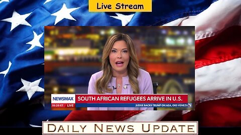 x347c: Newsmax - Trump rips media for ignoring persecution of white refugees | Chris Plante