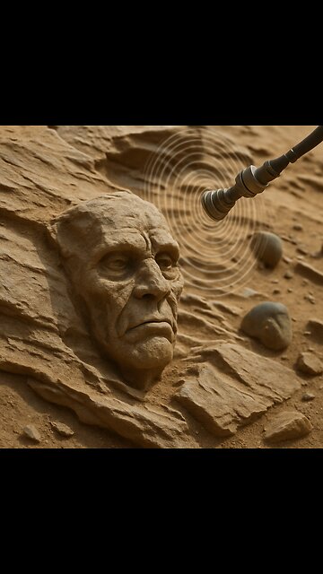 Mars “Face” Rock on Sol 528 — A Cymatic Lithomorph, Not a Carving