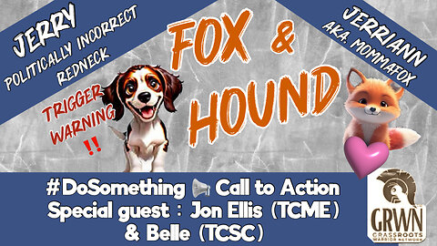 Fox & Hound - #DoSomething, Call to Action. Live 09/24 4:00 PM EST