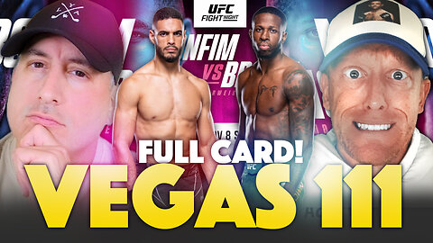 UFC Vegas 111: Bonfim vs. Brown FULL CARD Predictions, Bets and DraftKings
